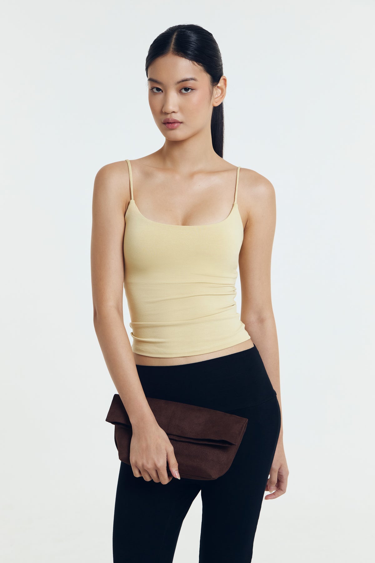 Sophia Round Neck Strappy Tanktop