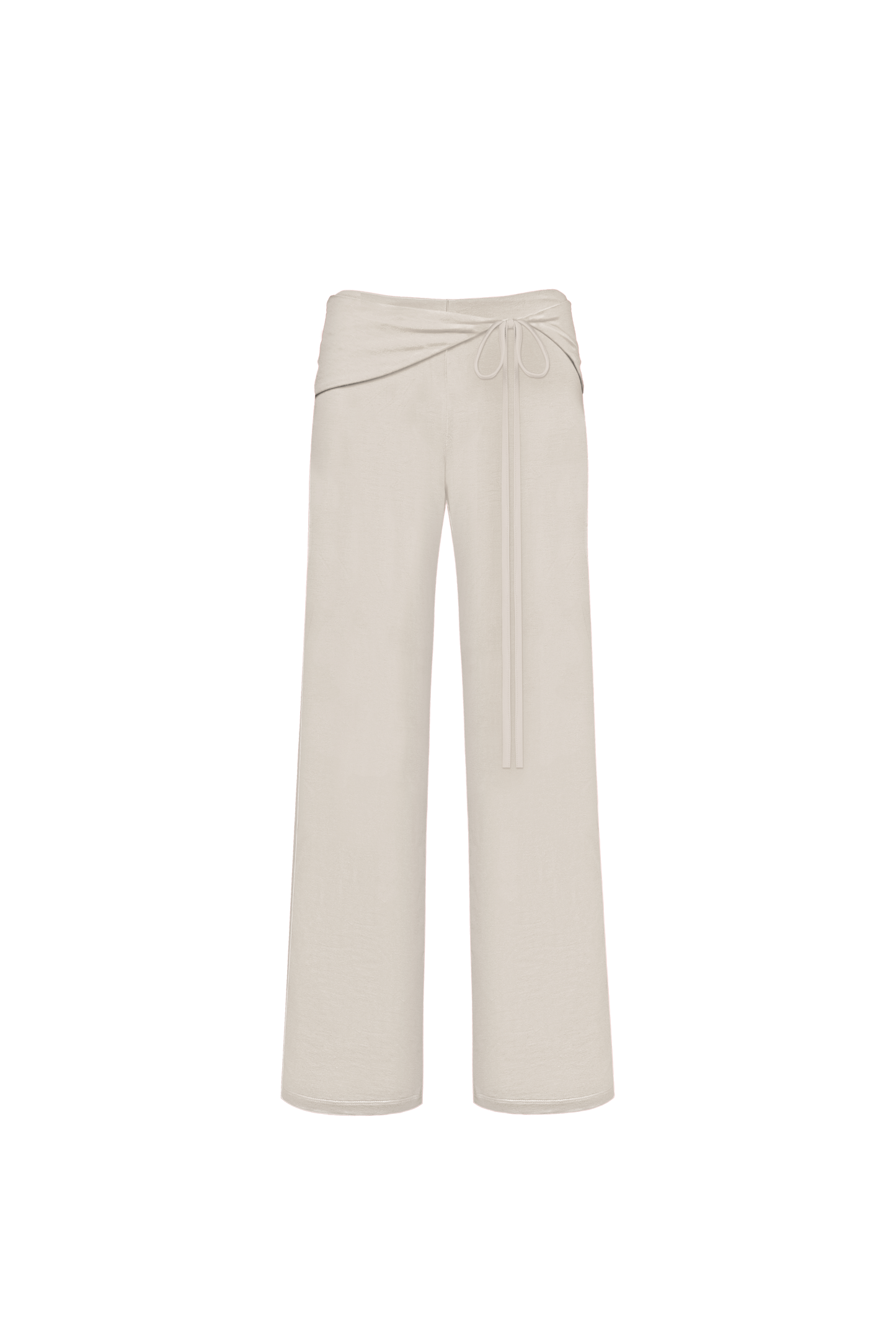 Priscilla Wrap-tie Straight Pants
