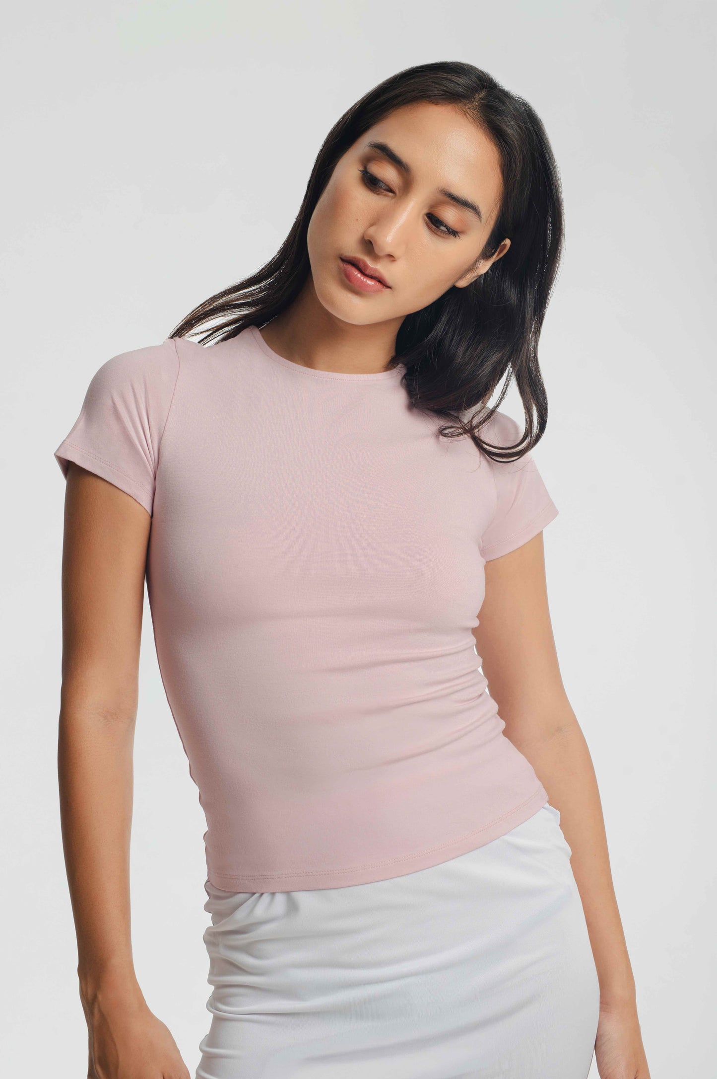 Norah Short Sleeve Fitted T-Shirt