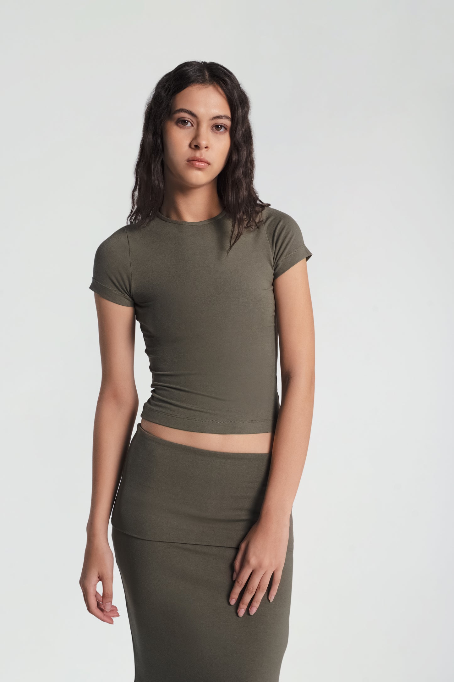 Norah Short Sleeve Fitted T-Shirt