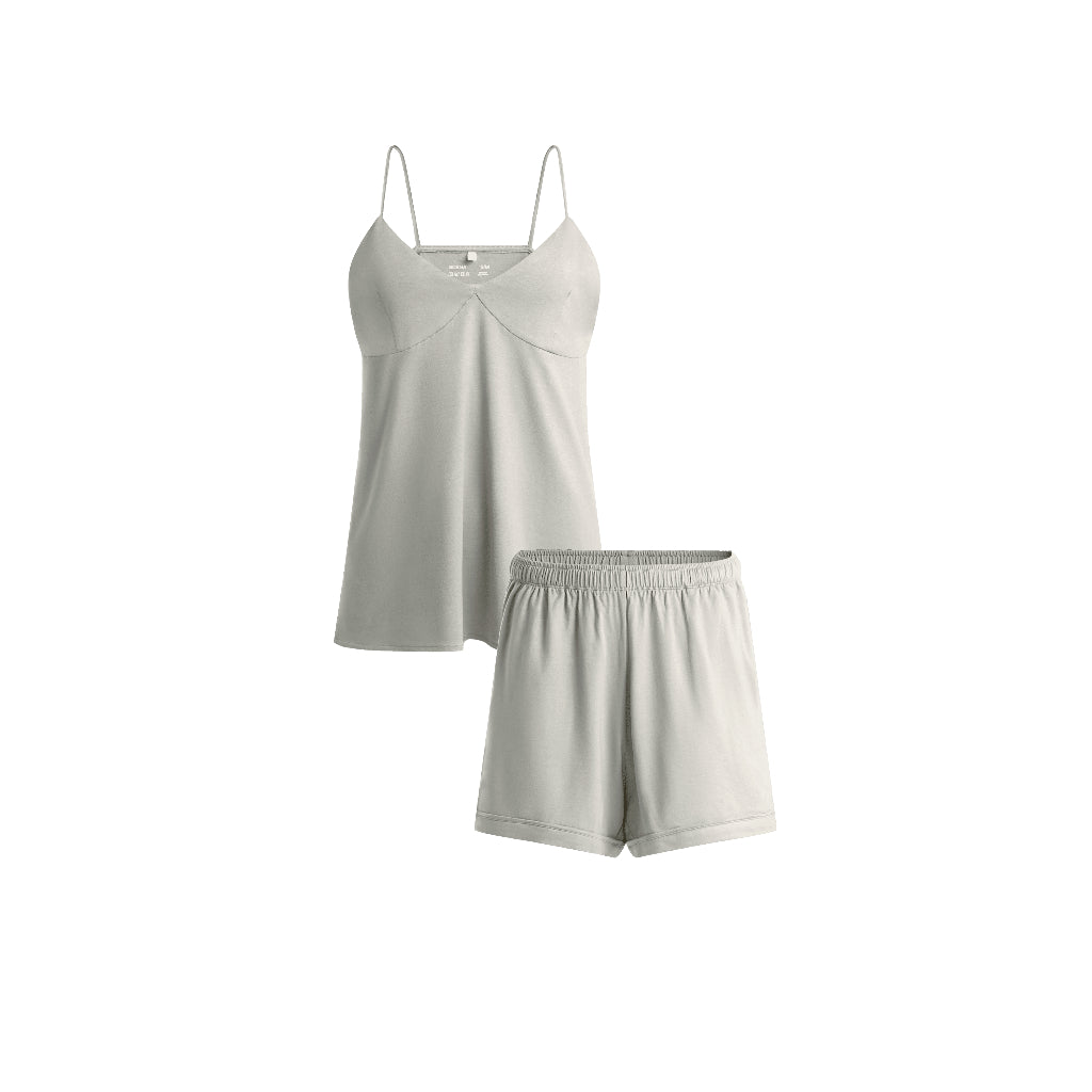 Sweetheart Strappy Tank Pajamas Set
