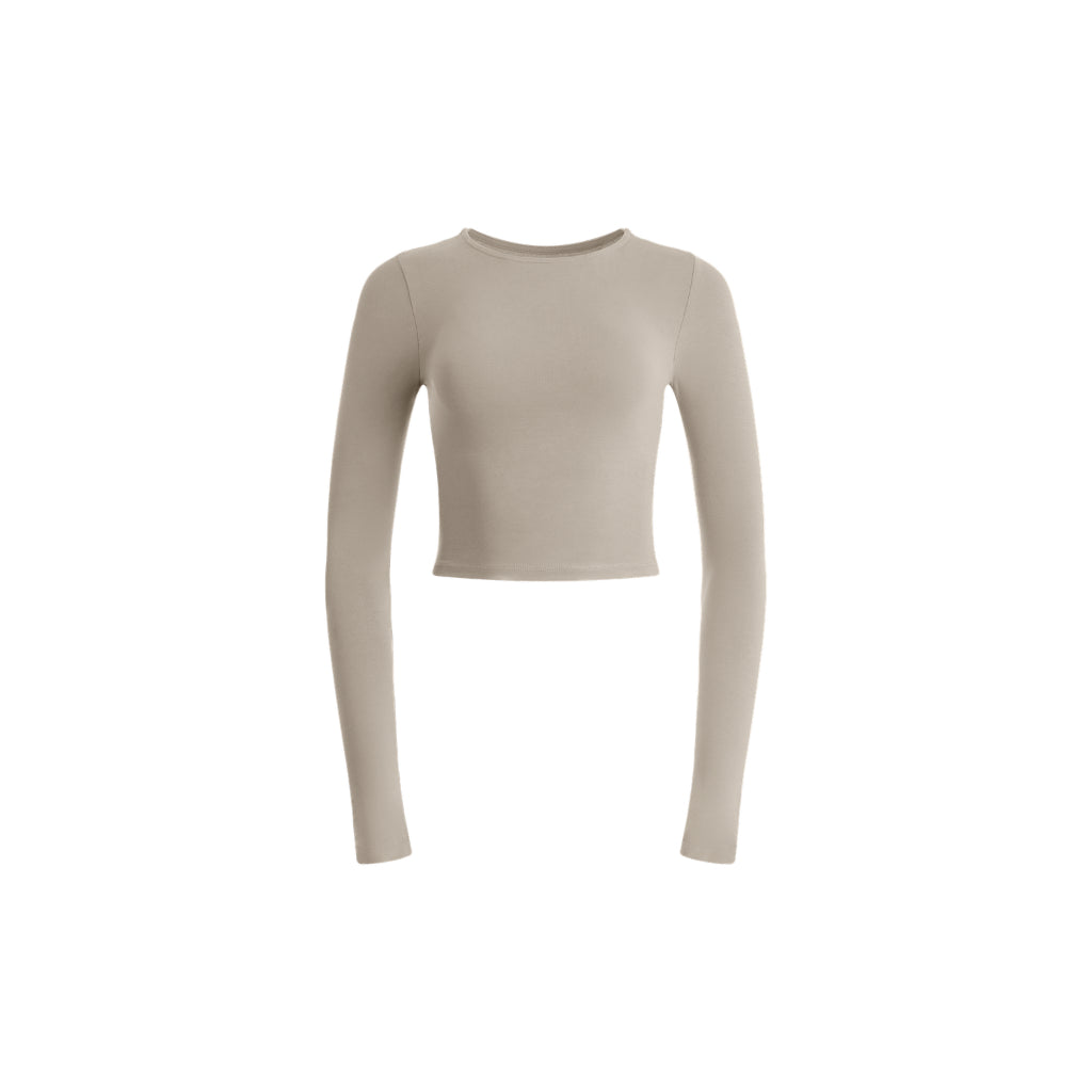 GOENA Moira Crop Long Sleeve Top