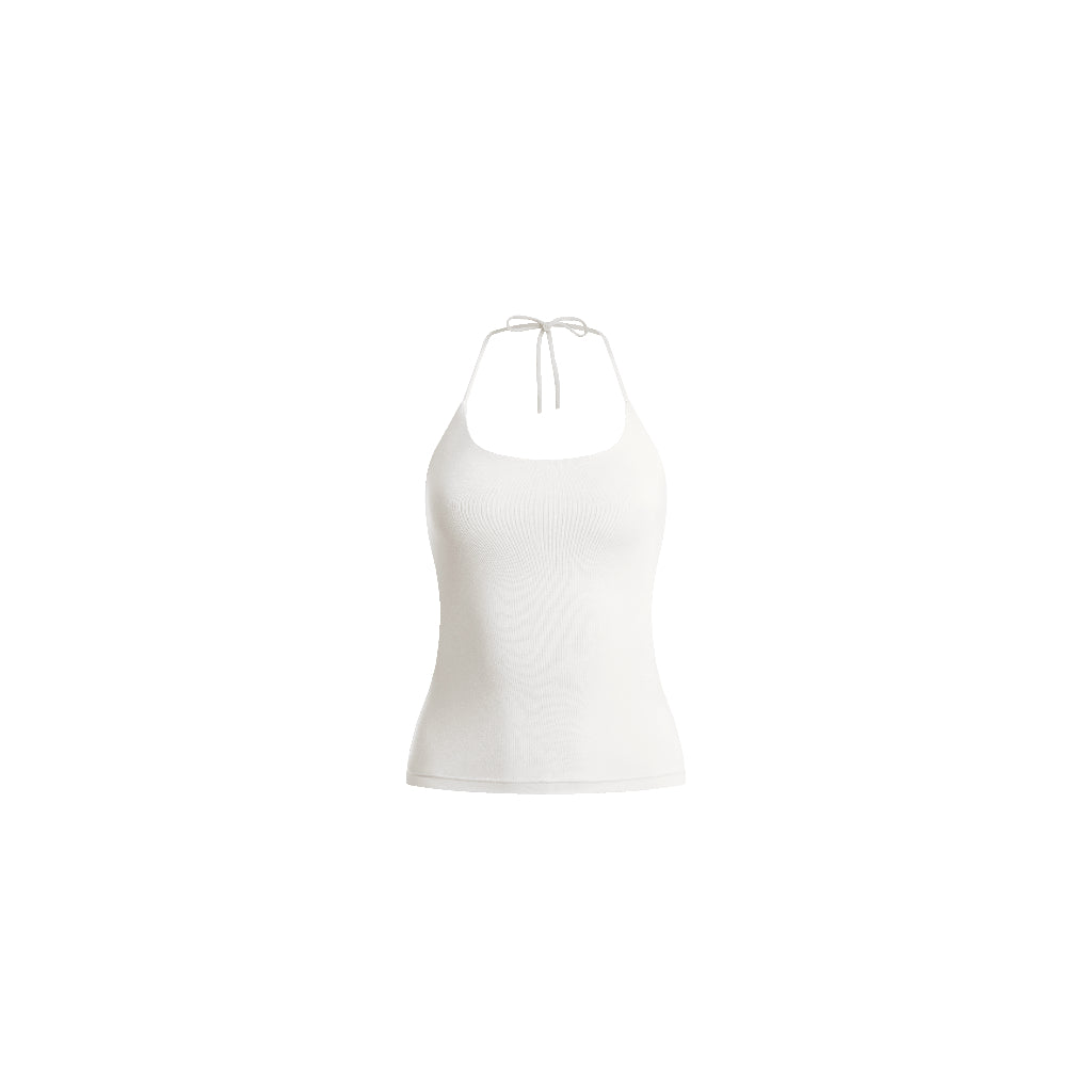 GOENA Stella Round Neck Halter Strappy Tanktop