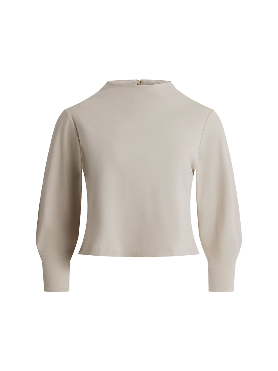 Chloe Cotton Mock Neck Reversible Sweatshirt