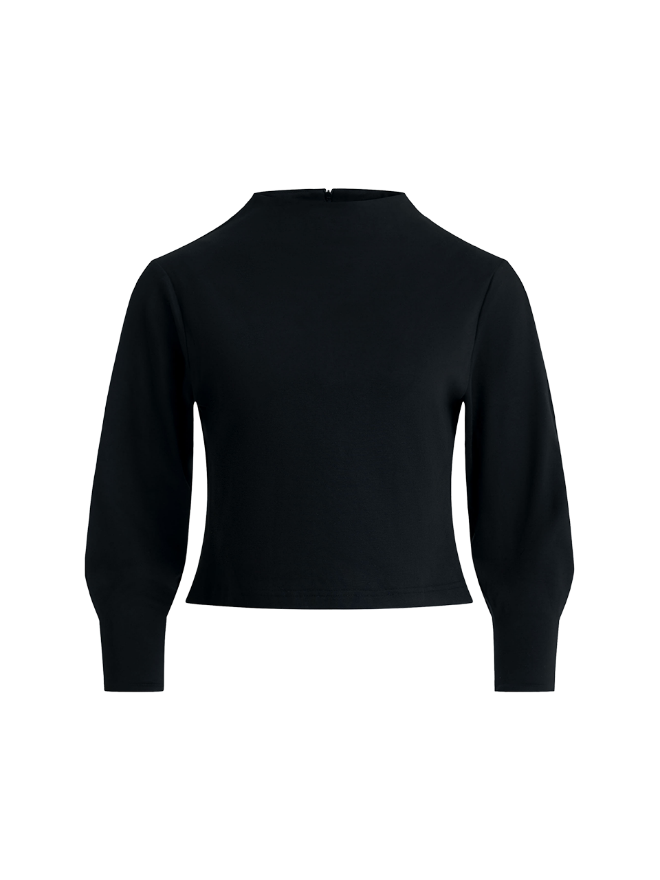 Chloe Cotton Mock Neck Reversible Sweatshirt