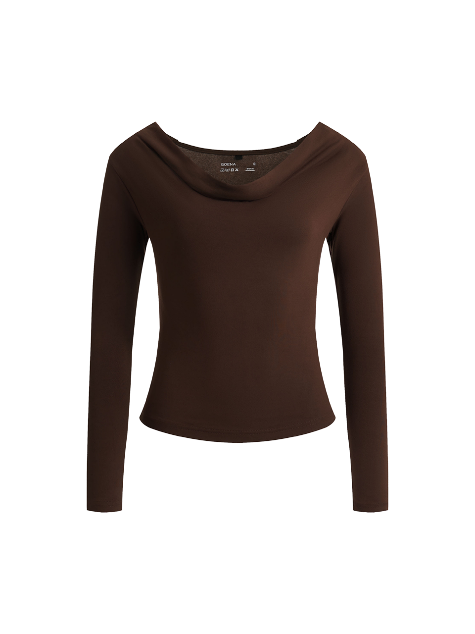 Drea Drape Long Sleeve Top