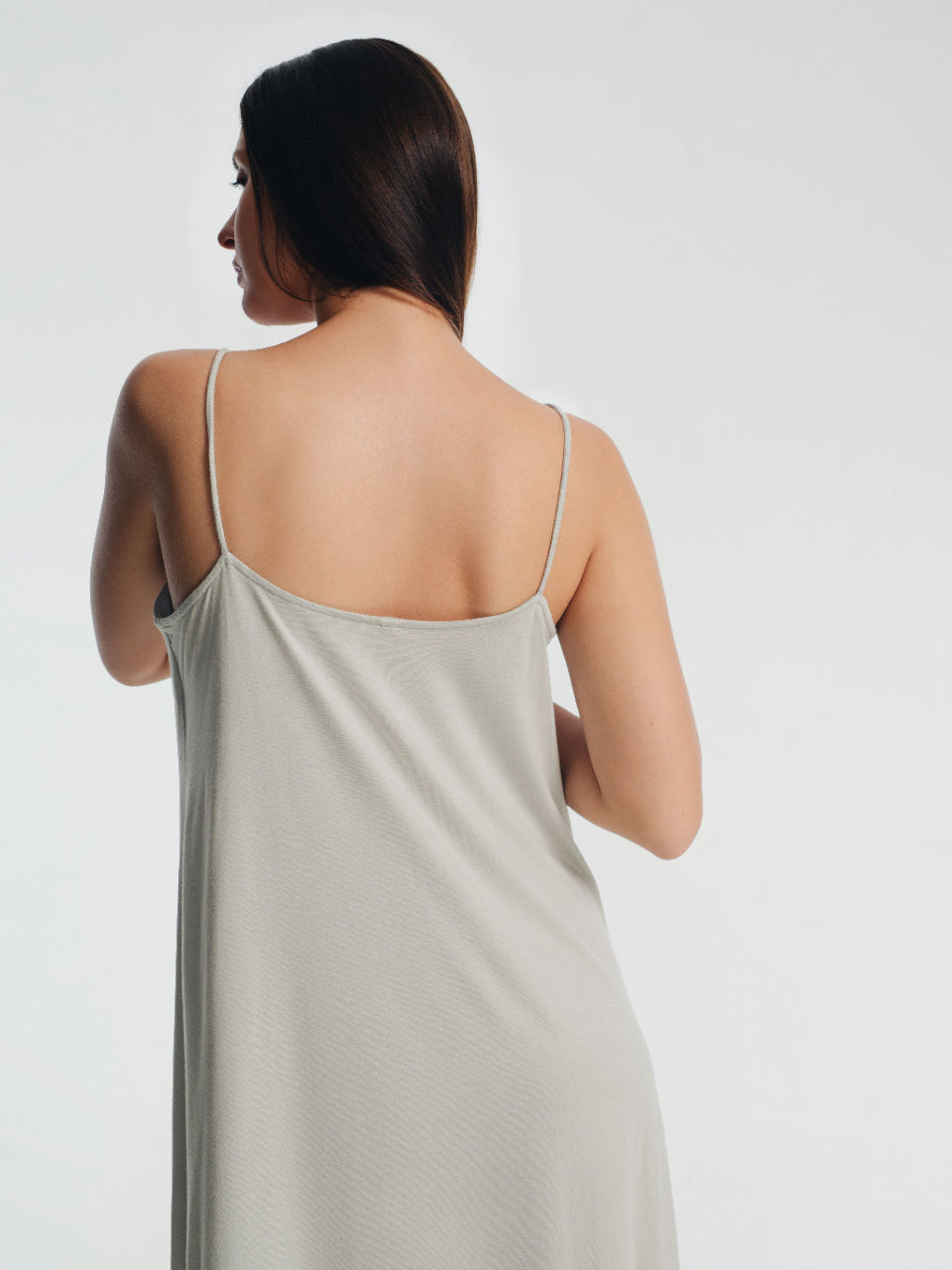 Sweetheart Strappy Slip Dress