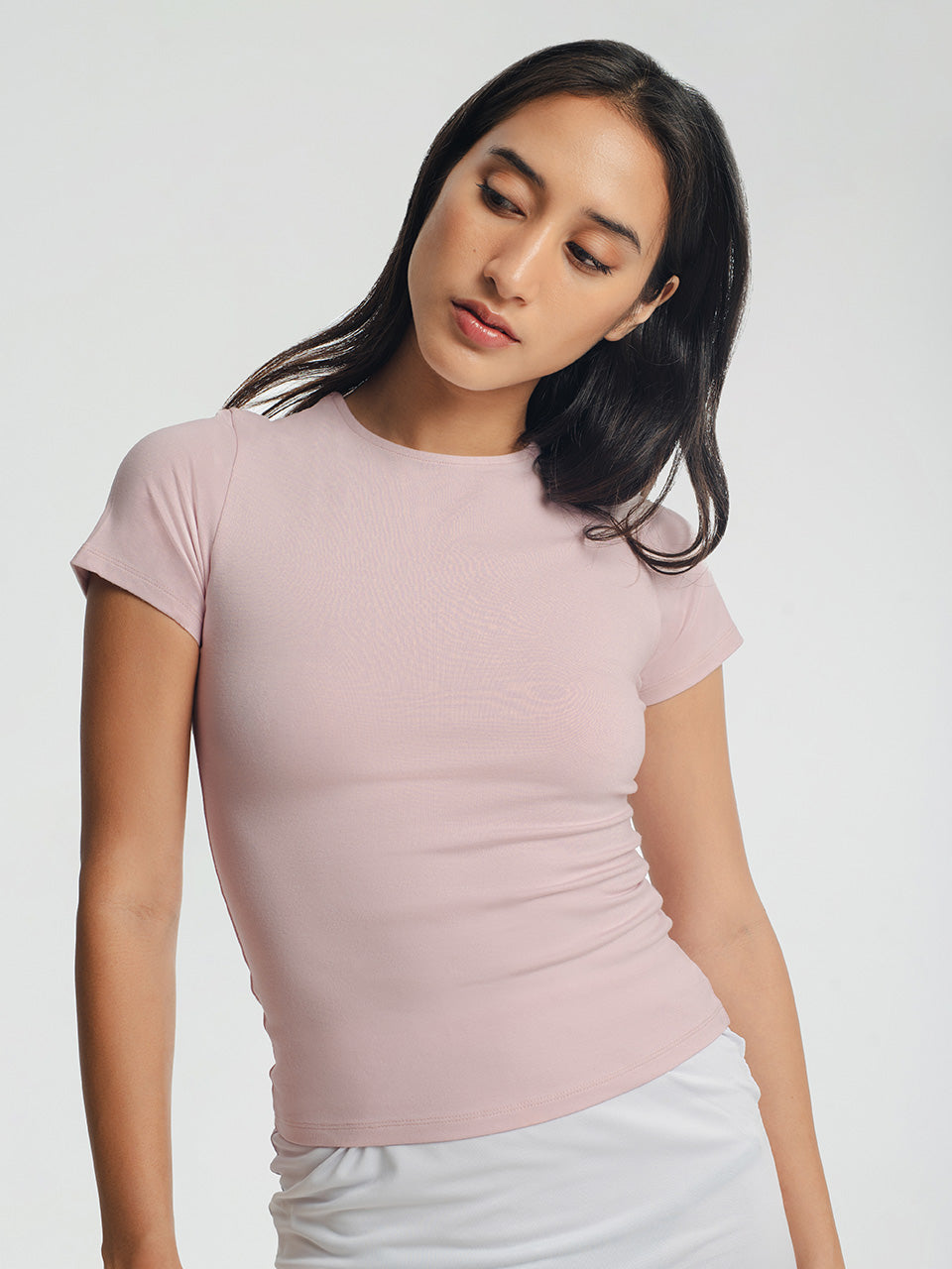 Norah Short Sleeve Fitted T-Shirt
