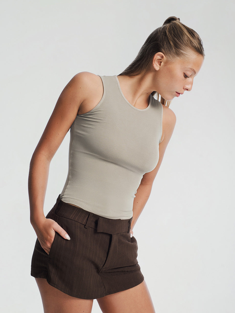 Tallulah Muscle Tank Bodysuit
