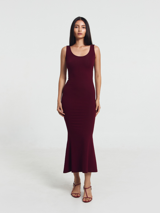 GOENA Ursula Round Neck Dress