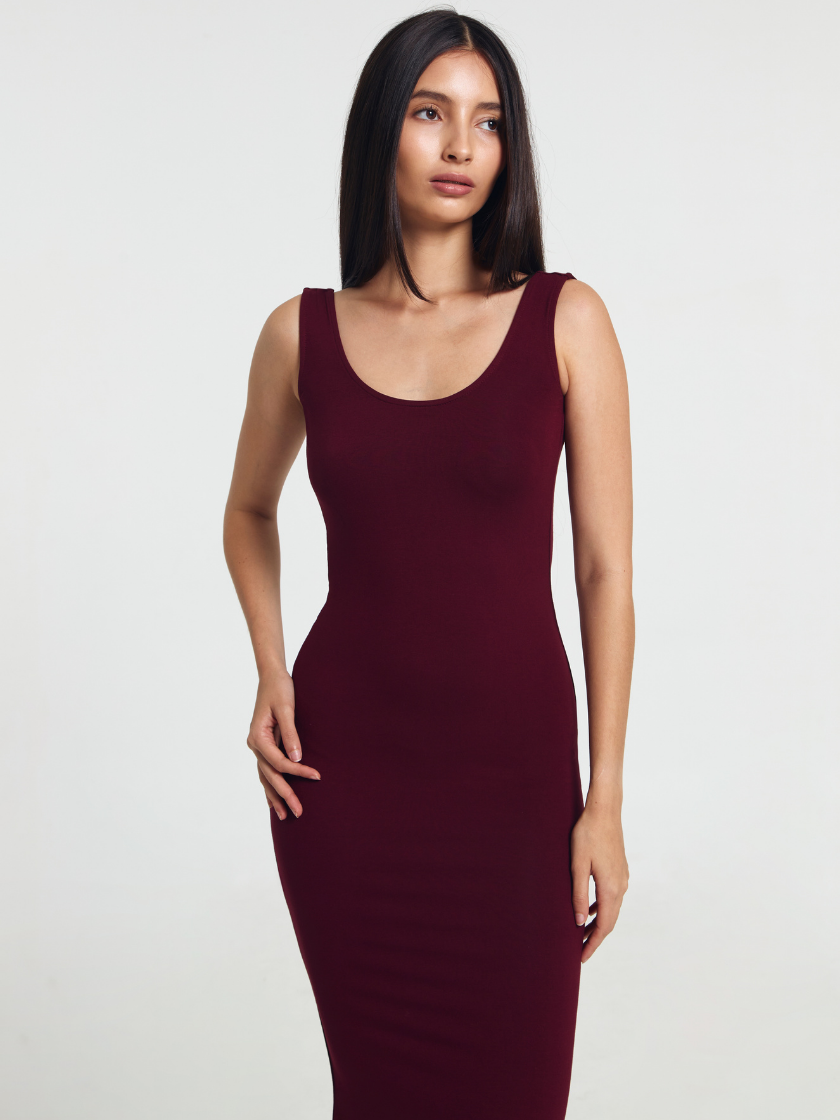 GOENA Ursula Round Neck Dress