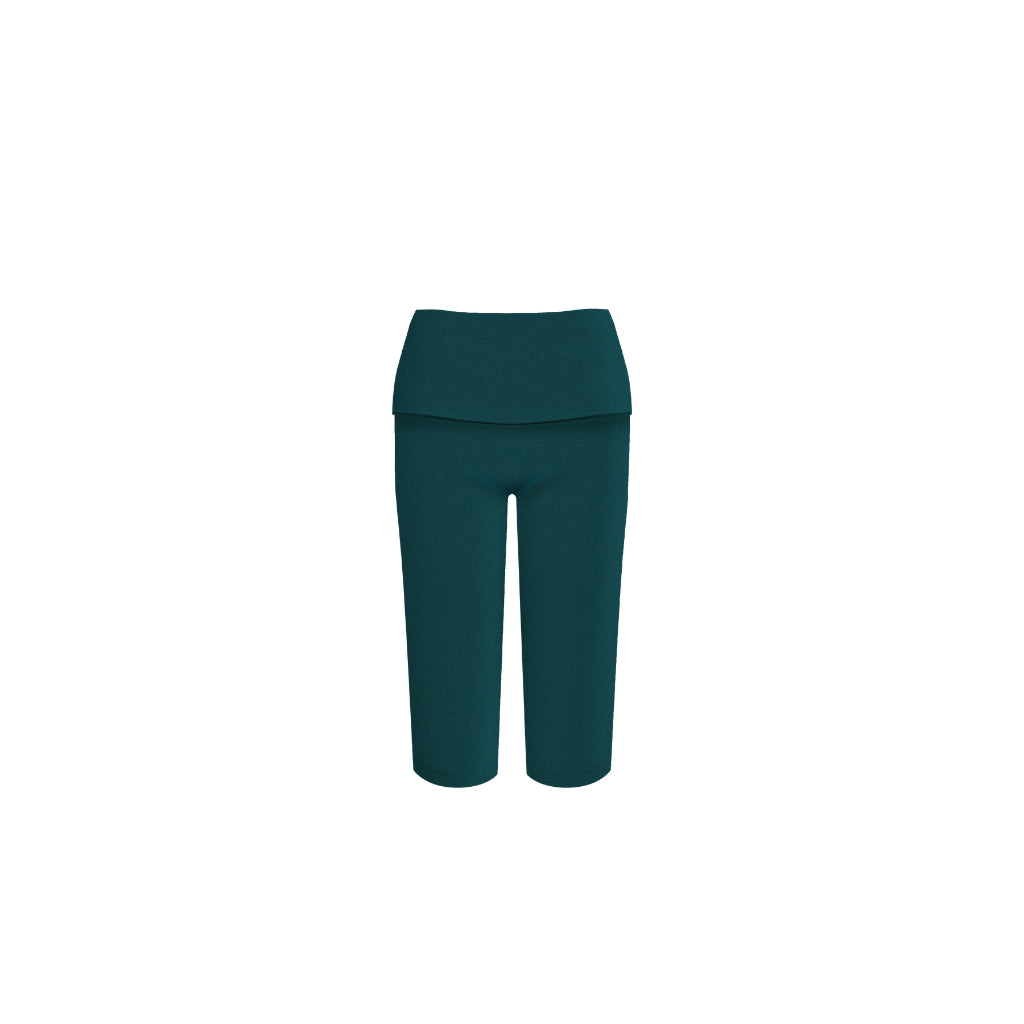 Freya Fold-Over Capri