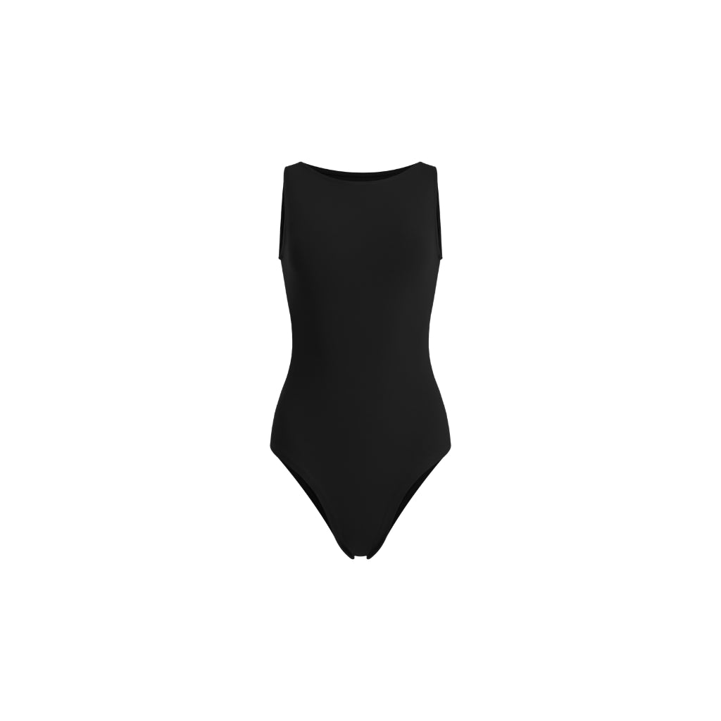 Helga Boat Neck Top Bodysuit