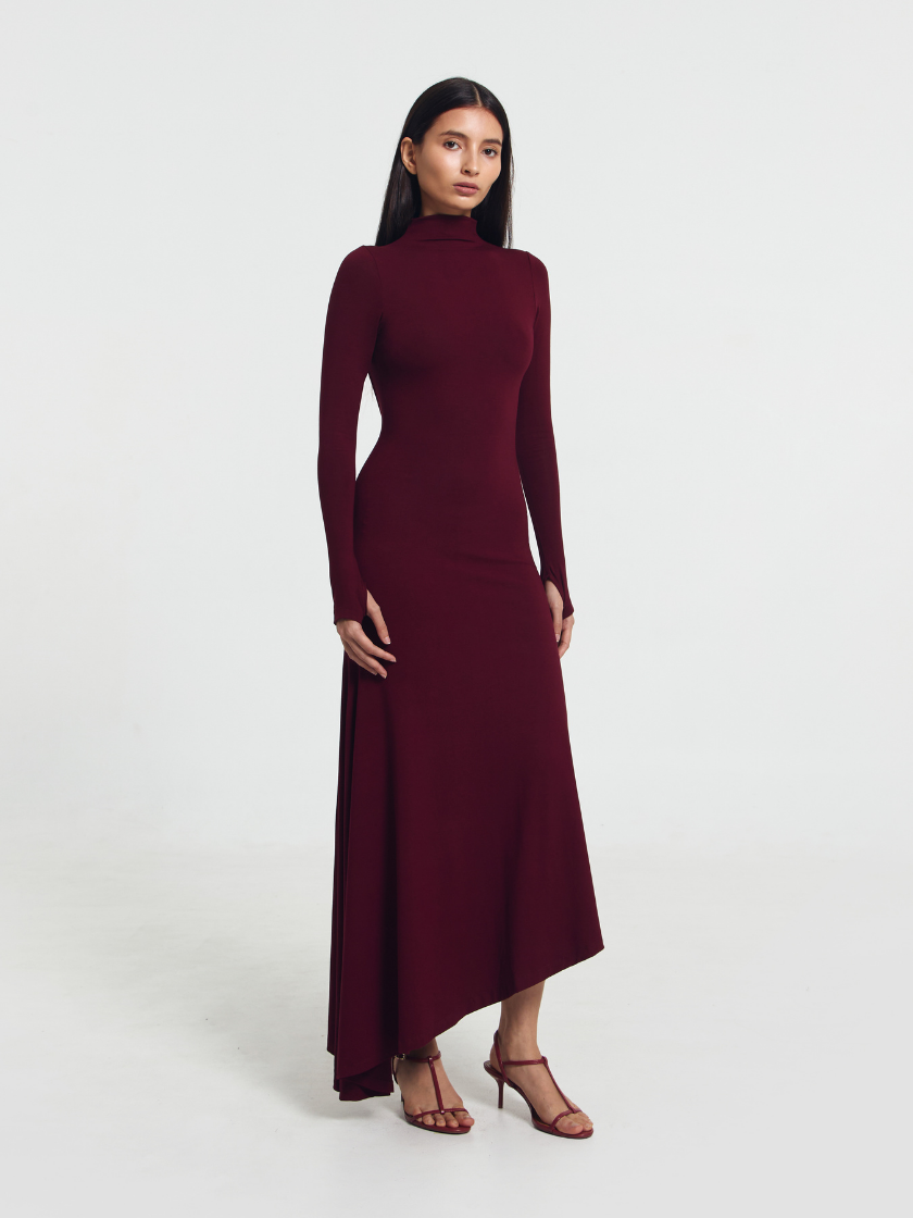 GOENA Marissa Mock Neck LongSleeve