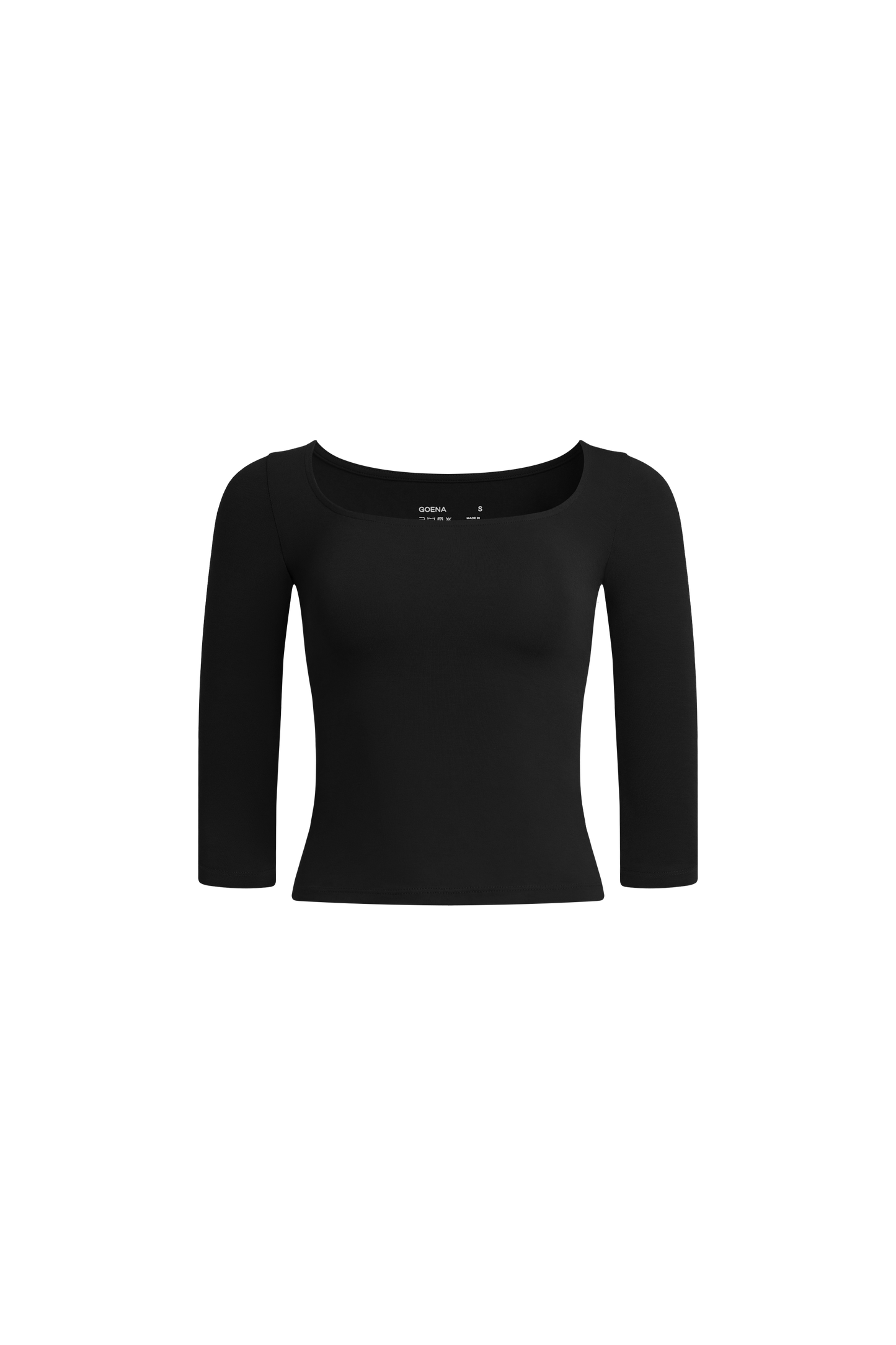 Laura Quarter Sleeve Scoop Neck Top