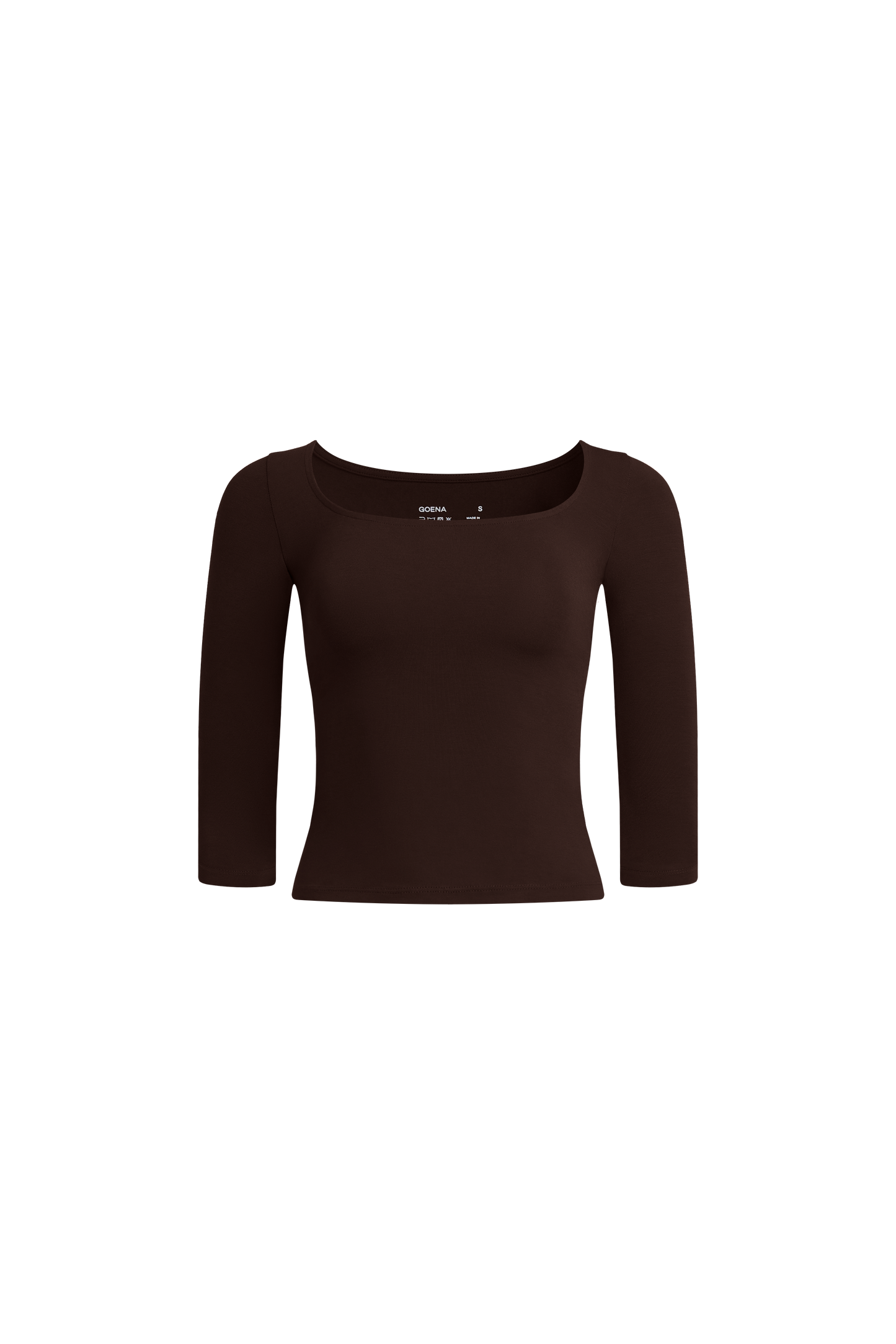 Laura Quarter Sleeve Scoop Neck Top