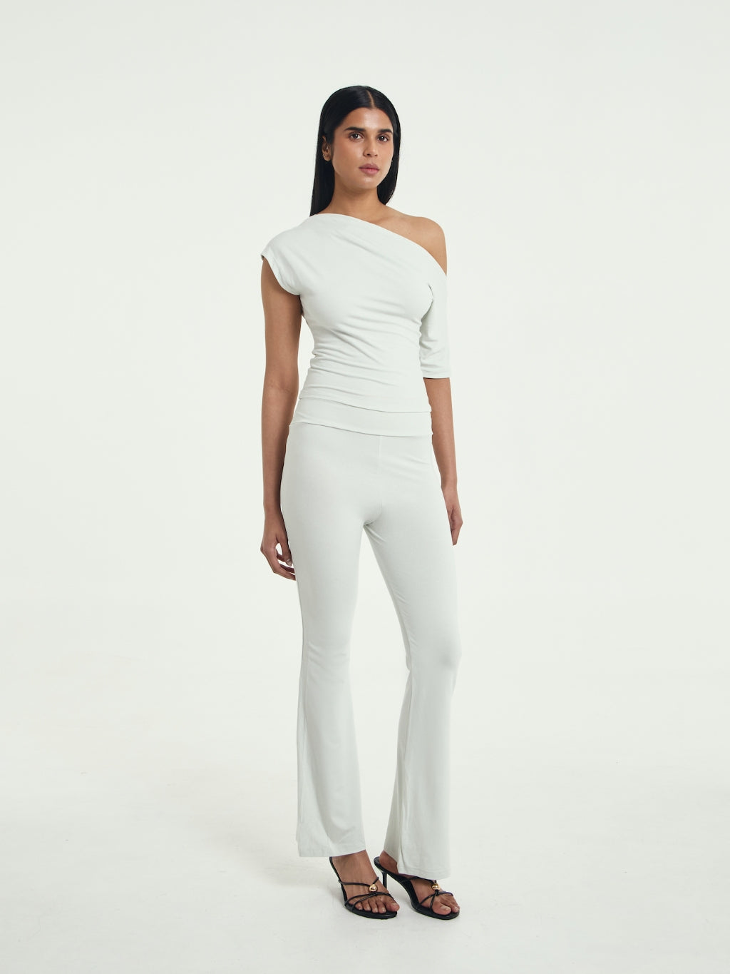 Alana Asymmetrical Boatneck Top