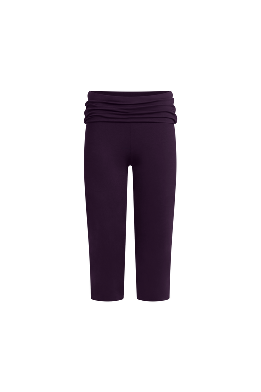 Farah Folded Waistband Straight Leg Culottes