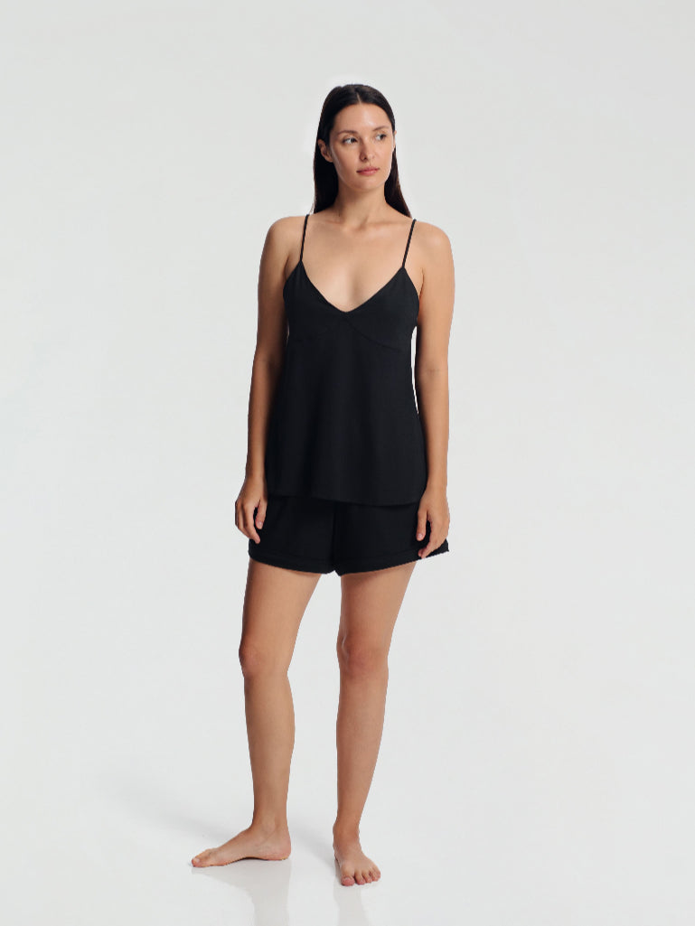 Sweetheart Strappy Tank Pajamas Set | Piyama | Baju Tidur | Sleepwear
