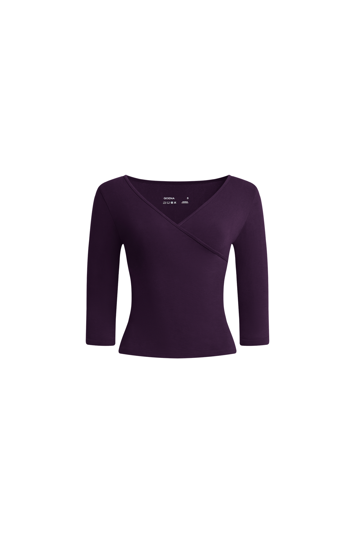 Paige Quarter Sleeve Wrap Top