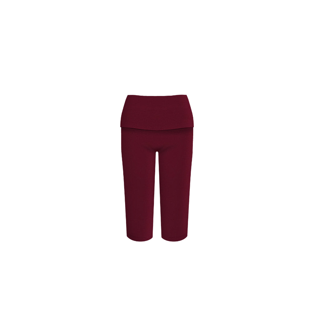 Freya Fold-Over Capri