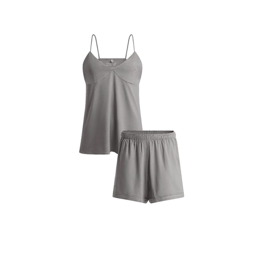 Sweetheart Strappy Tank Pajamas Set