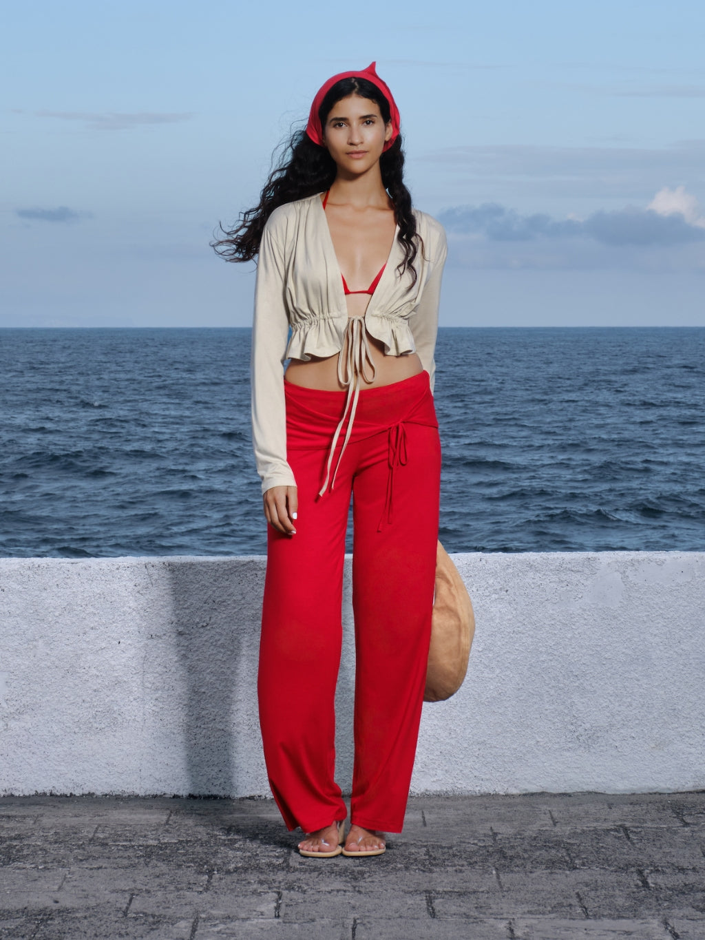 Odette Front-Tie Bolero