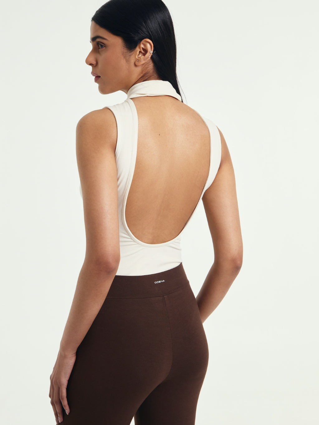 Aurelie Backless Bodysuit