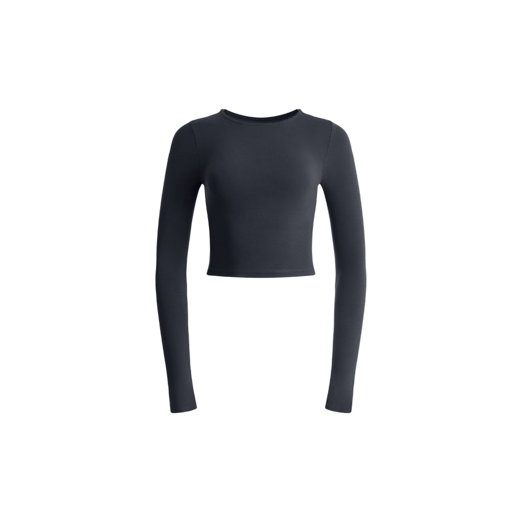 Moira Crop Long Sleeve Top