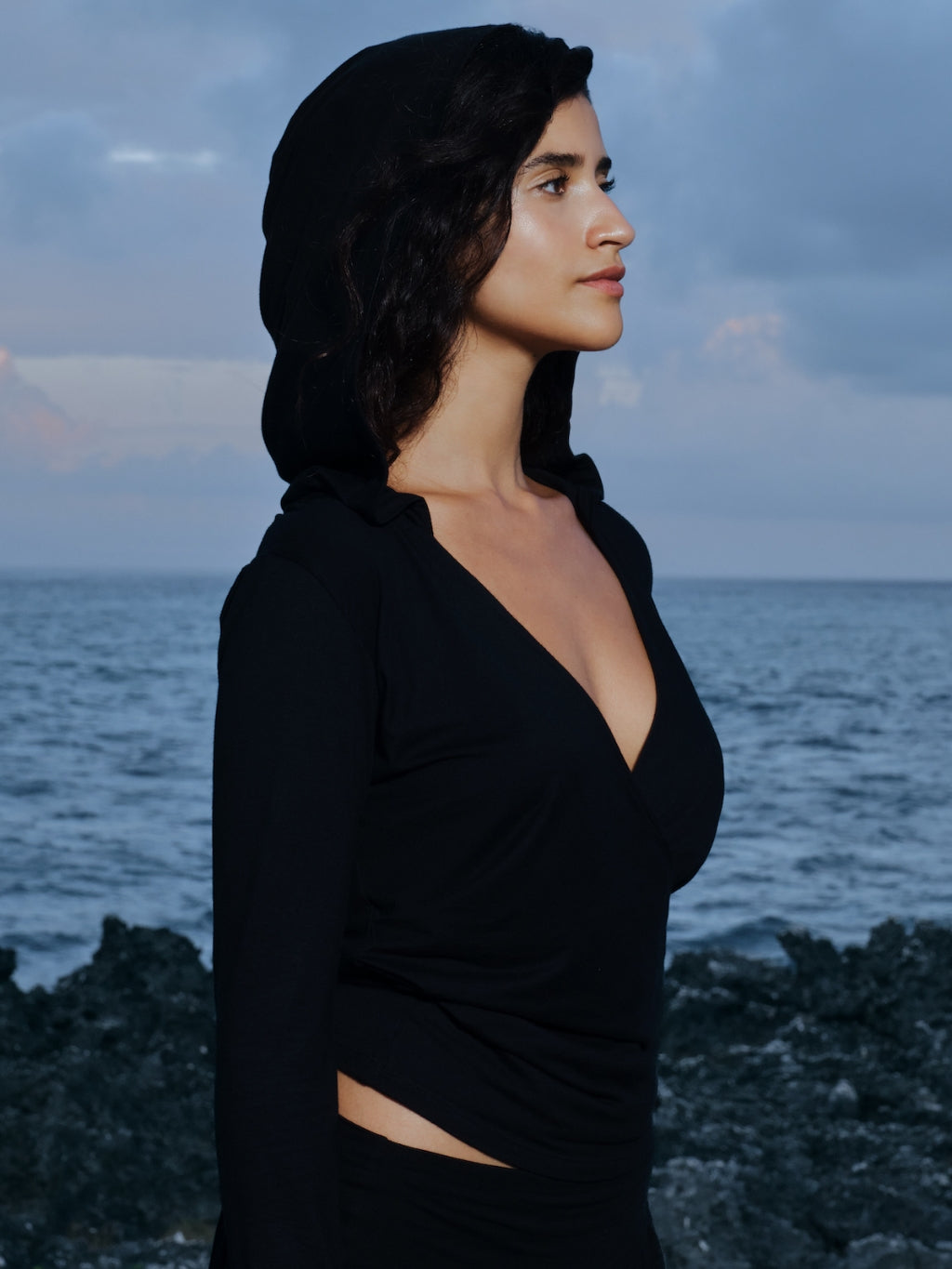 Harper Wrap Hoodie