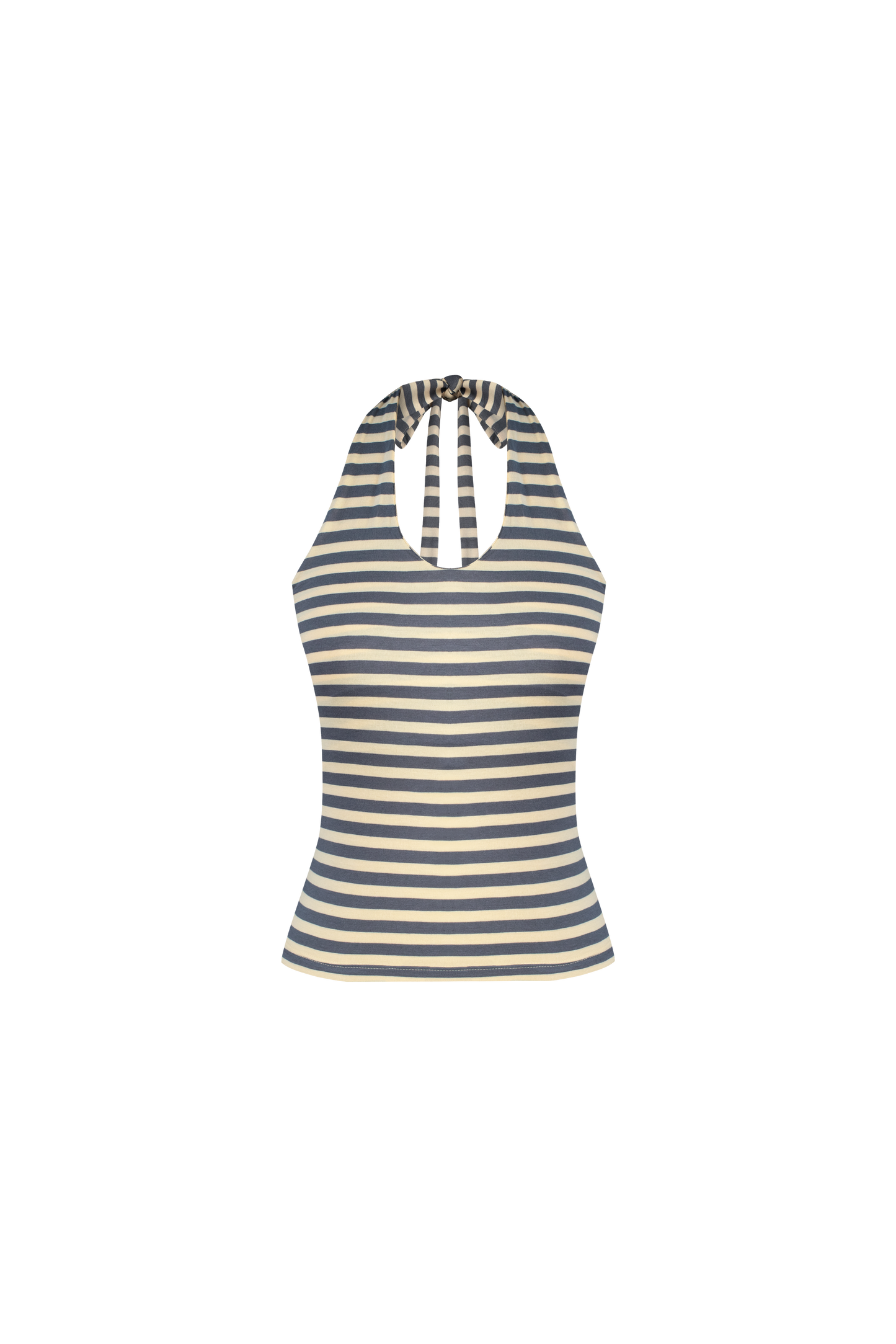 Hebe Halter Neck Tank Top