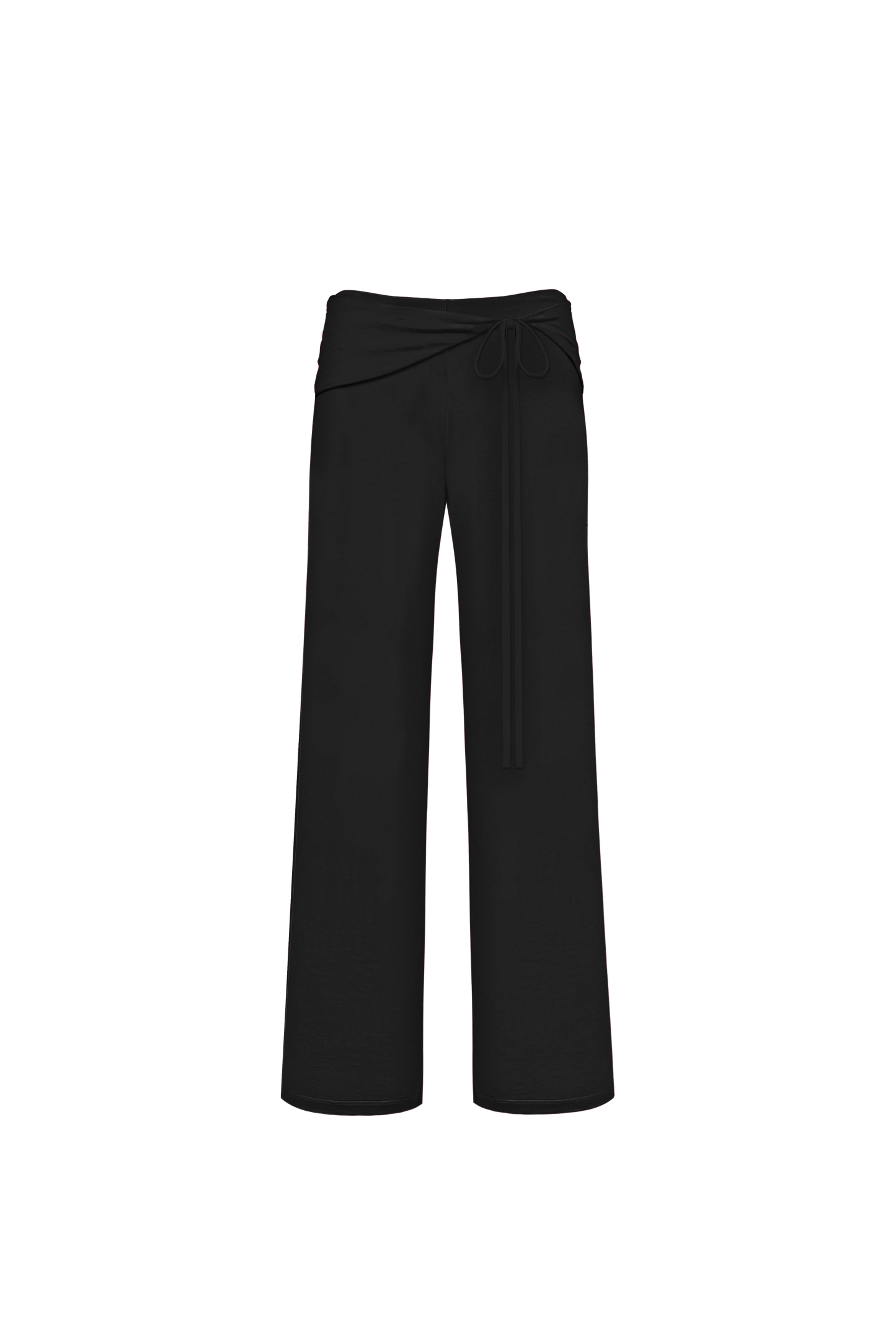 Priscilla Wrap-tie Straight Pants