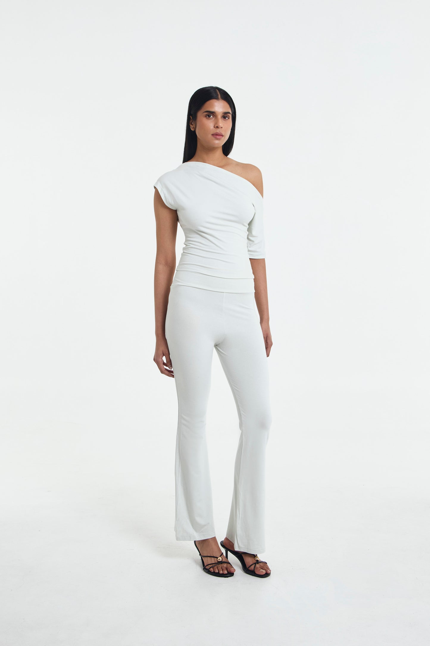 Alana Asymmetrical Boatneck Top