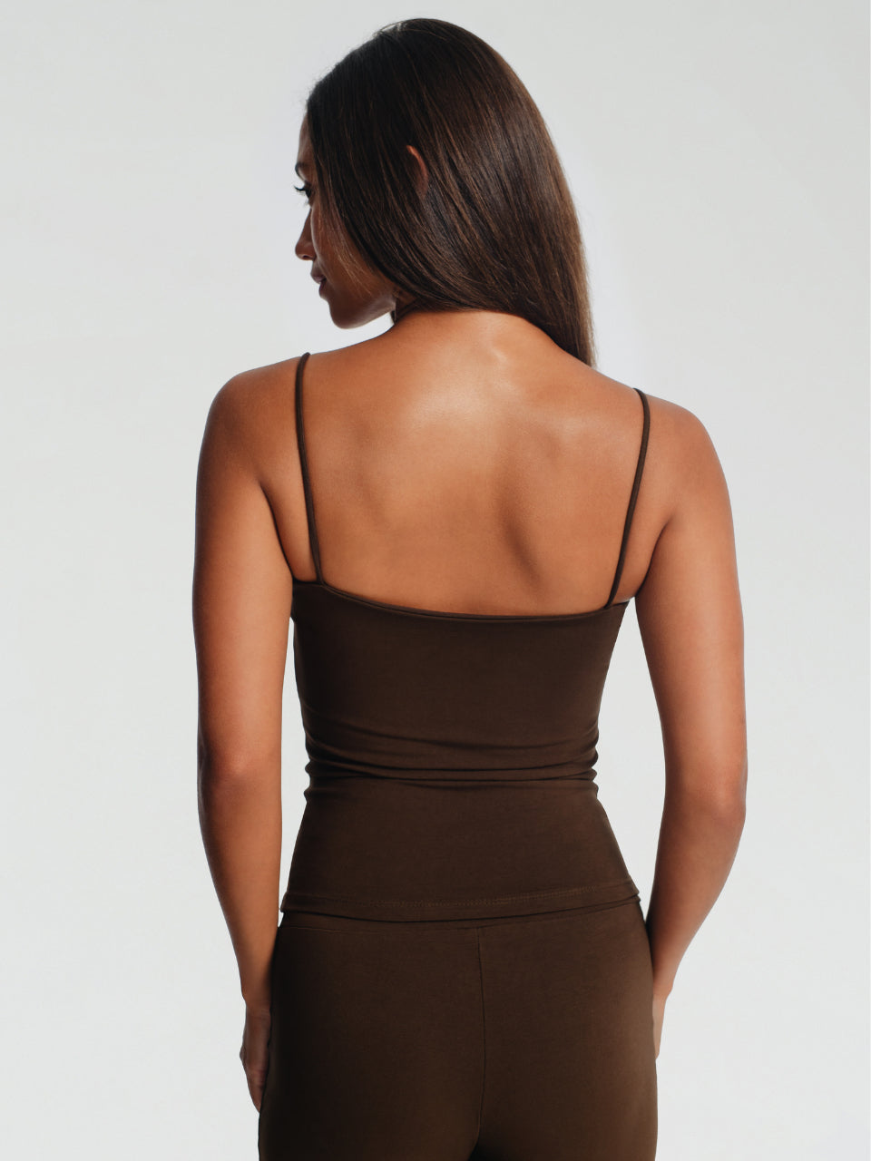 GOENA Sophia Round Neck Strappy Tanktop
