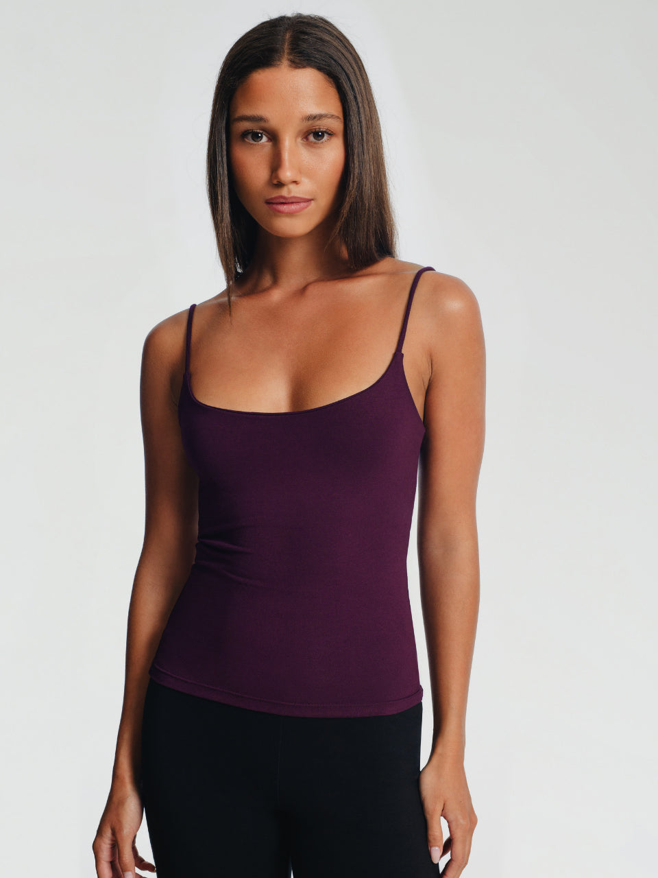 GOENA Sophia Round Neck Strappy Tanktop