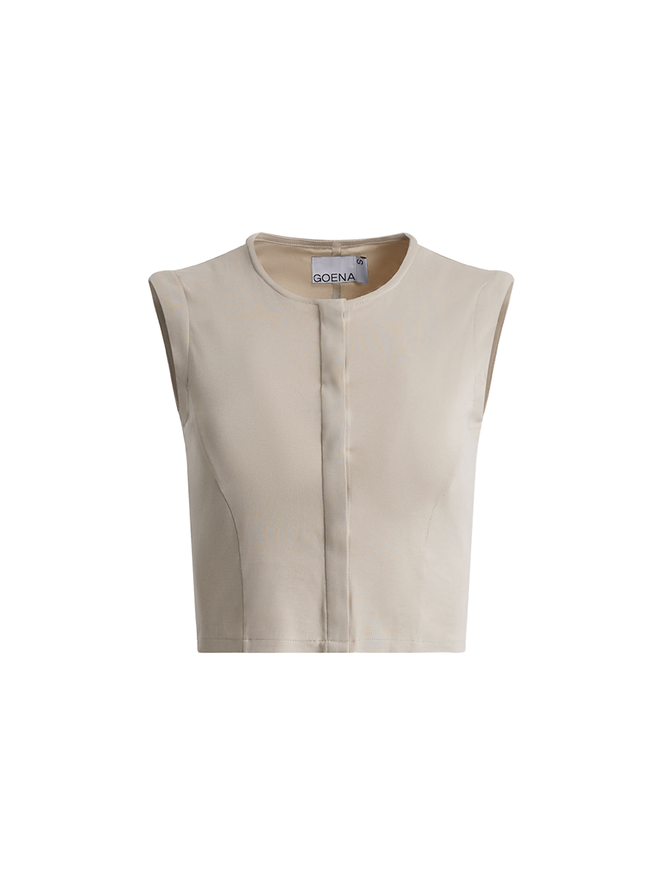Carmen Cotton Cropped Vest Top