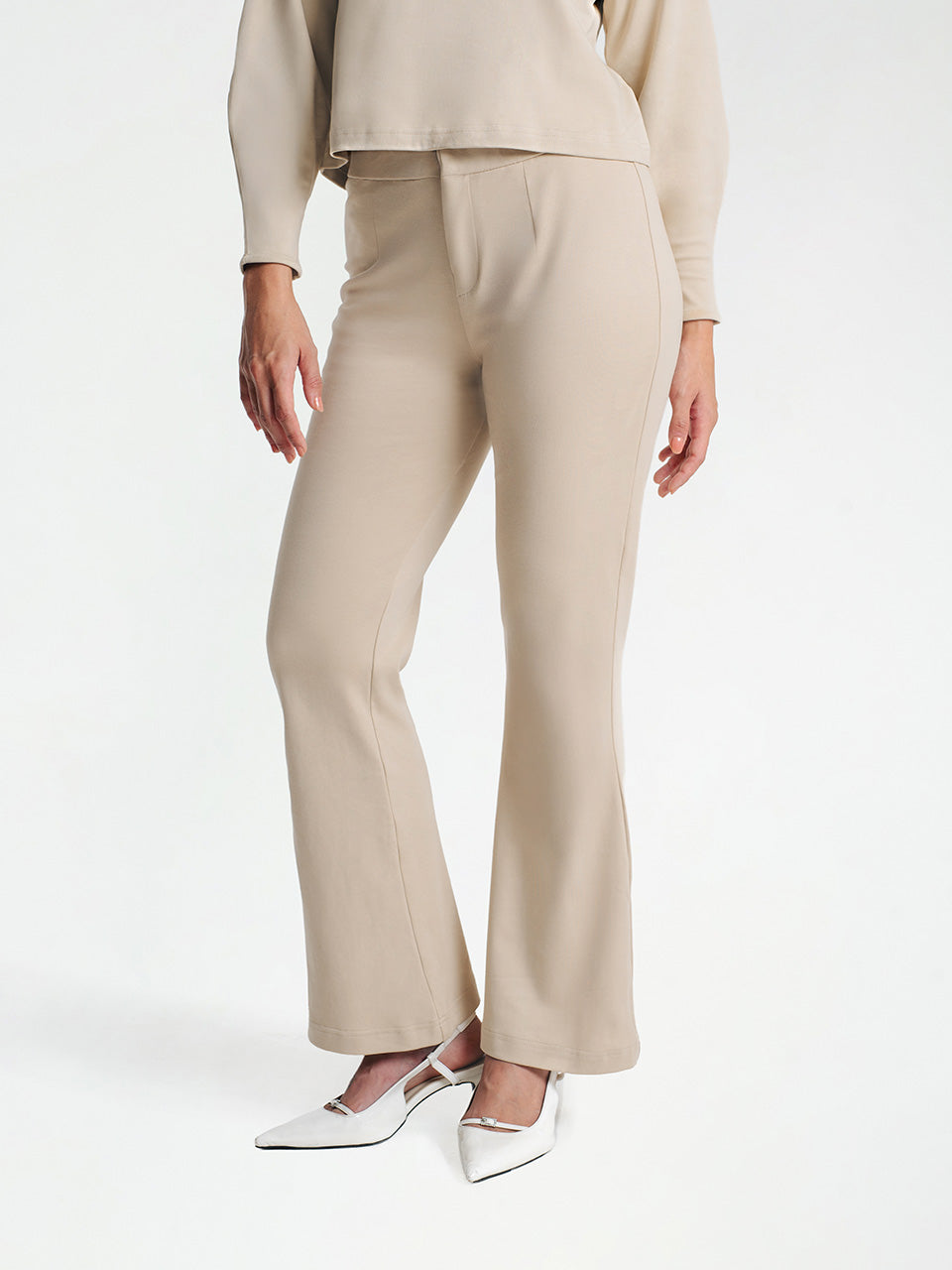 Cassey Cotton Flare Pants