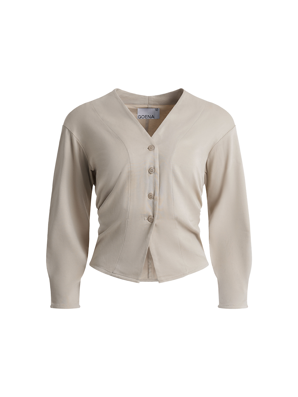 Cecile Cotton Fitted Cardigan