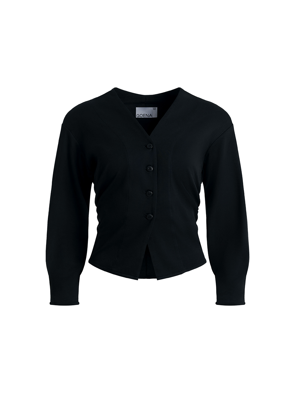 Cecile Cotton Fitted Cardigan