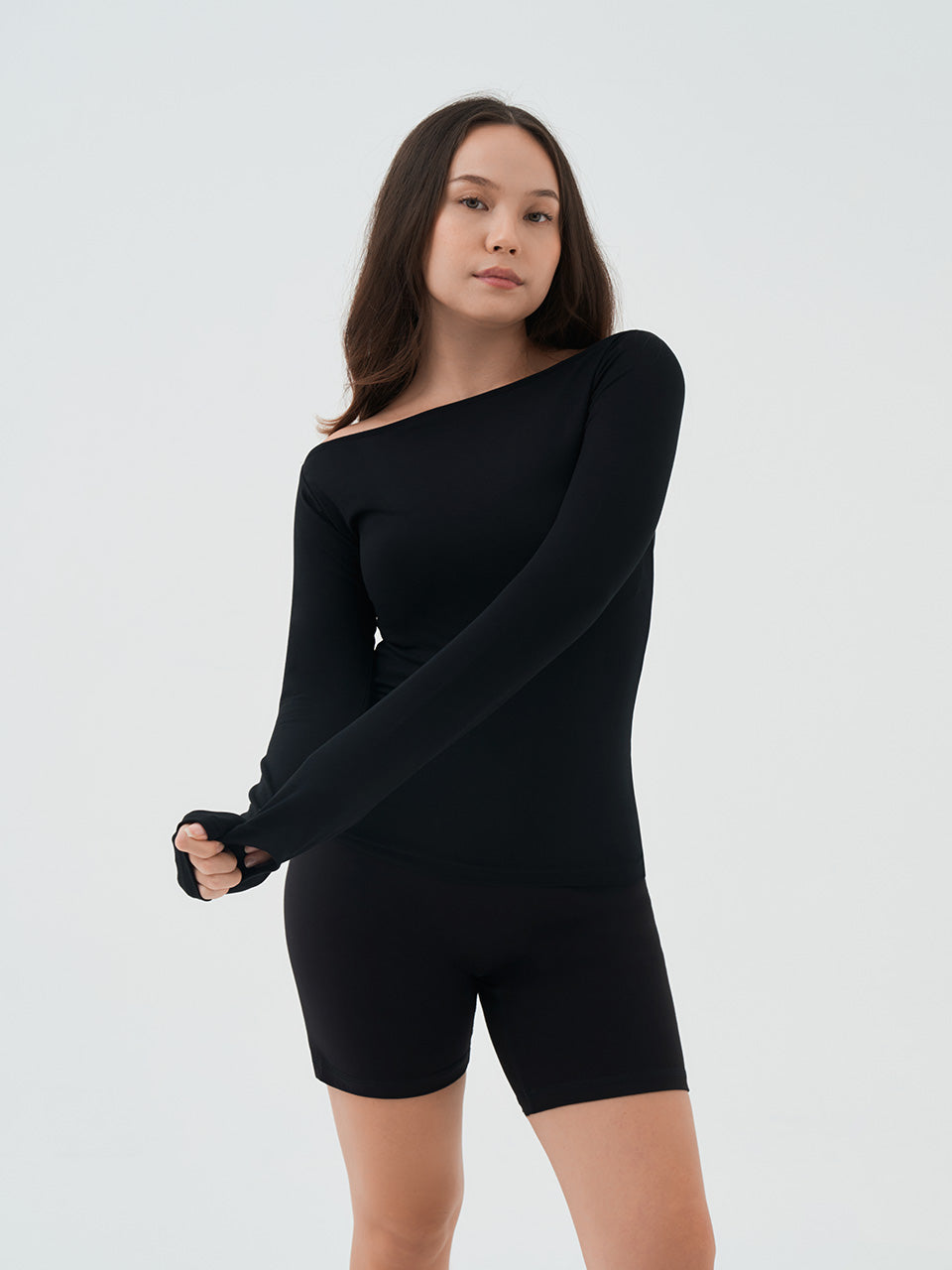 Danica Boatneck Long Sleeve Top