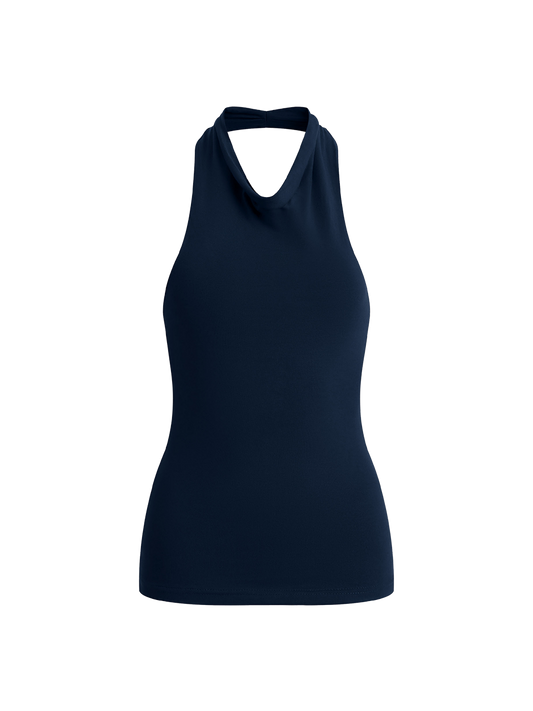 Draper Drape Halter Neck Top