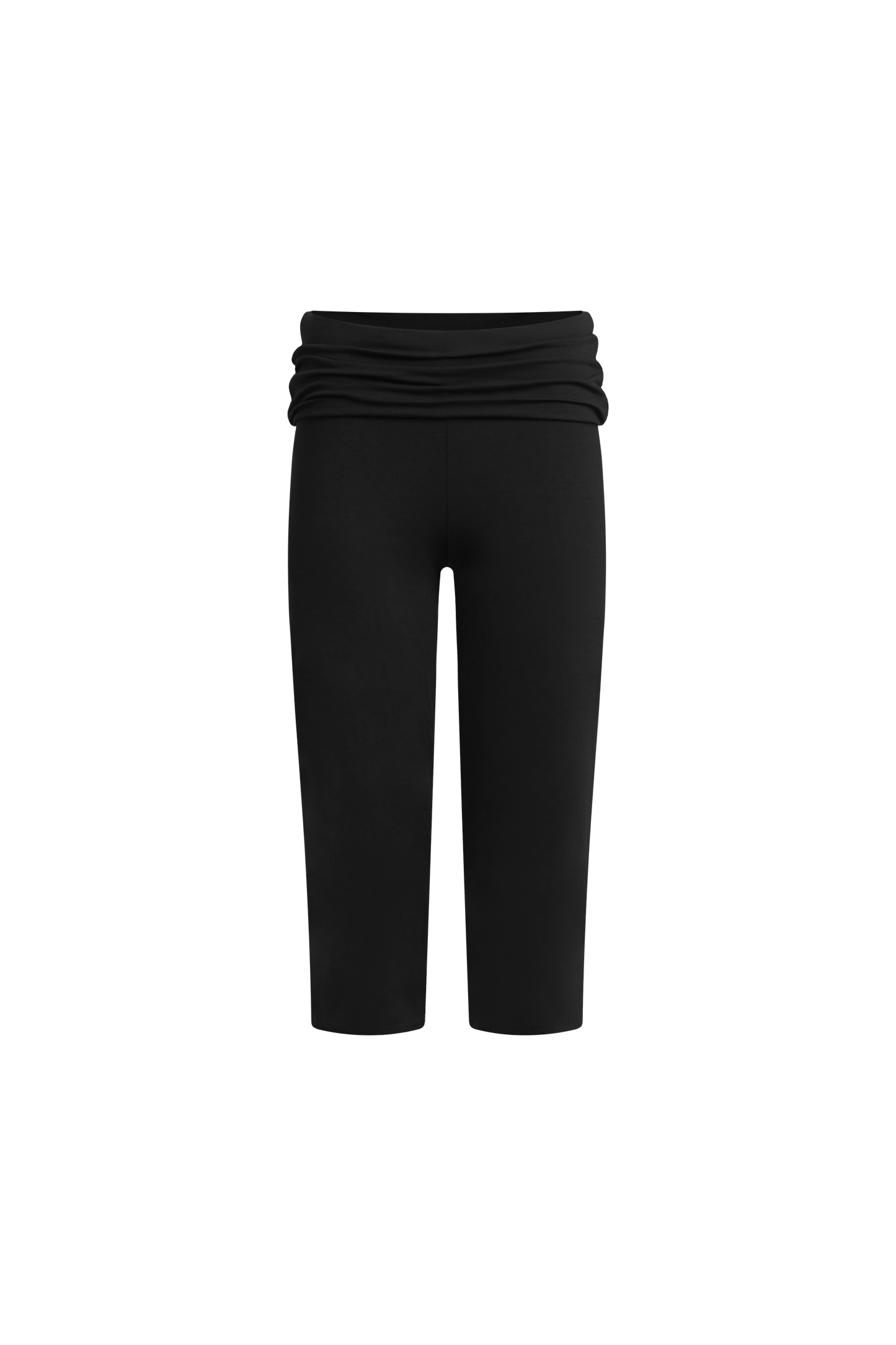 Farah Folded Waistband Straight Leg Culottes