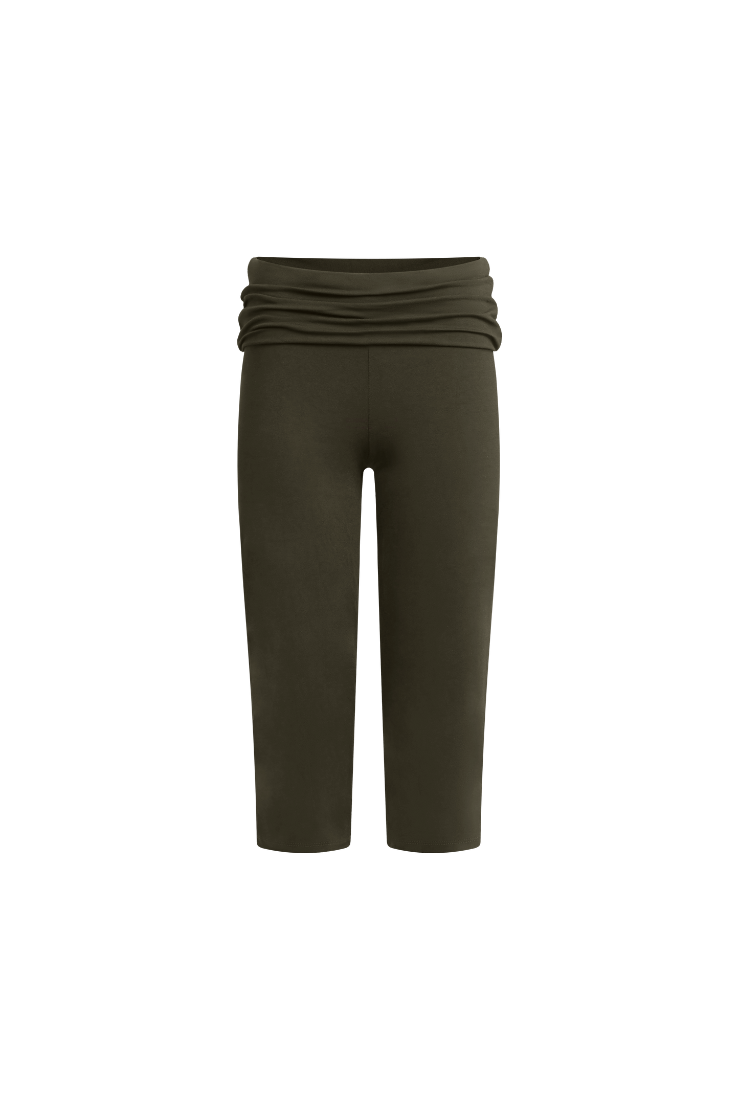Farah Folded Waistband Straight Leg Culottes