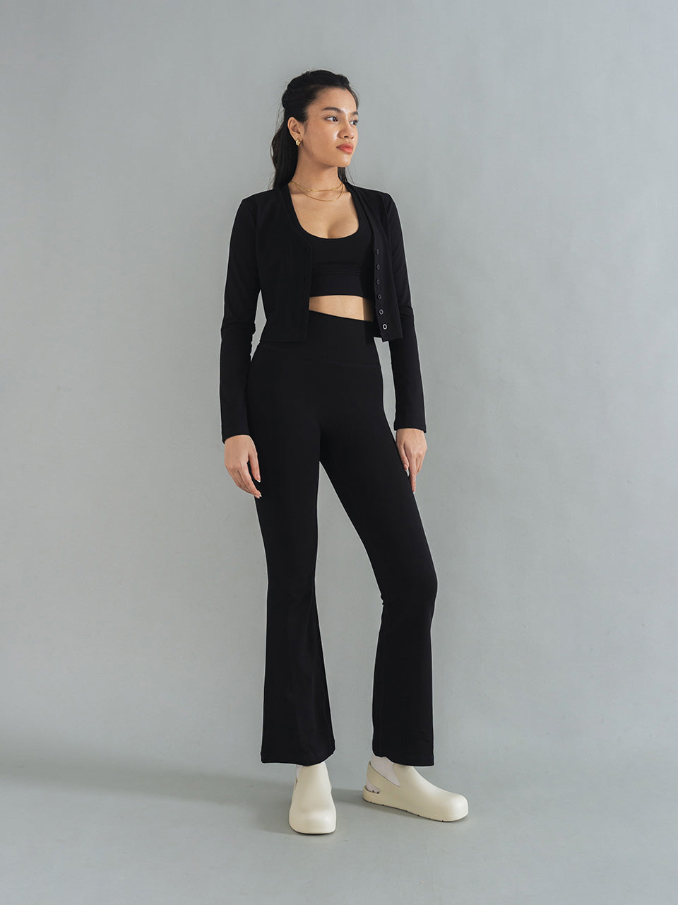 Hannah High-Waist Flare Legging