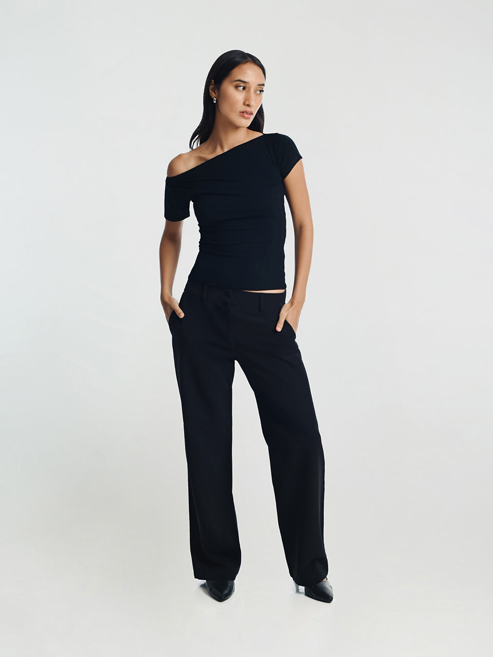 Kiara Boatneck Top Short Sleeve