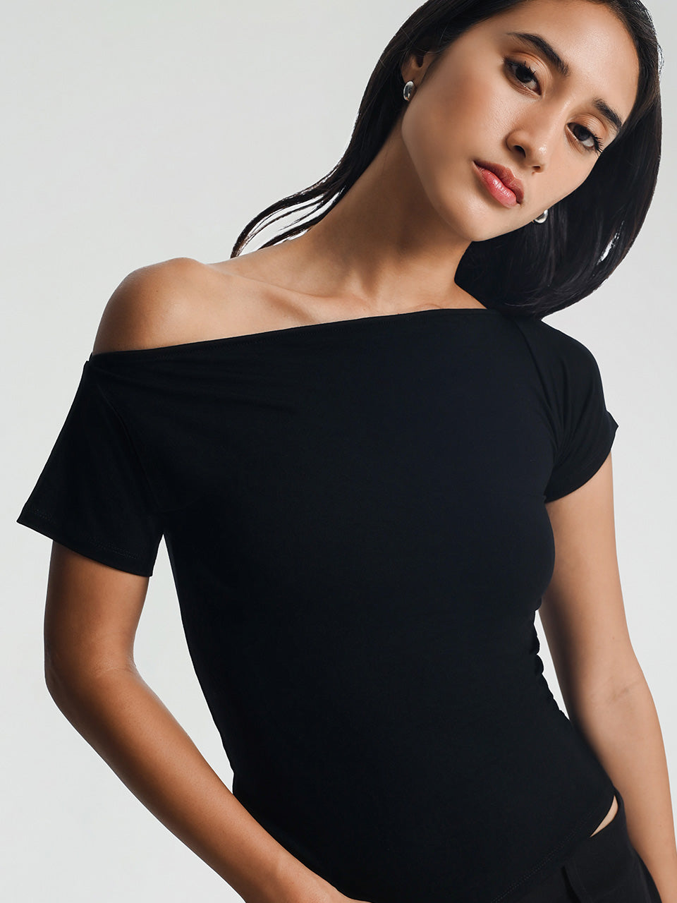 Kiara Boatneck Top Short Sleeve