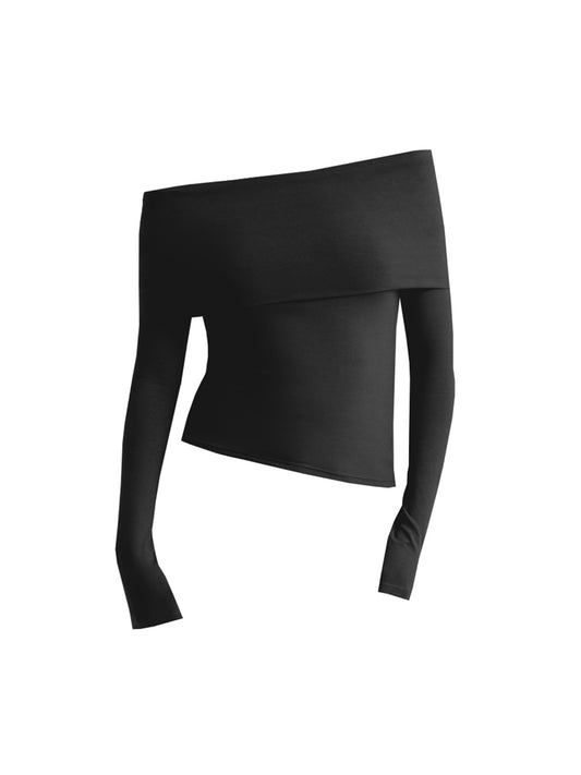 Olivia Fold Over Long Sleeve