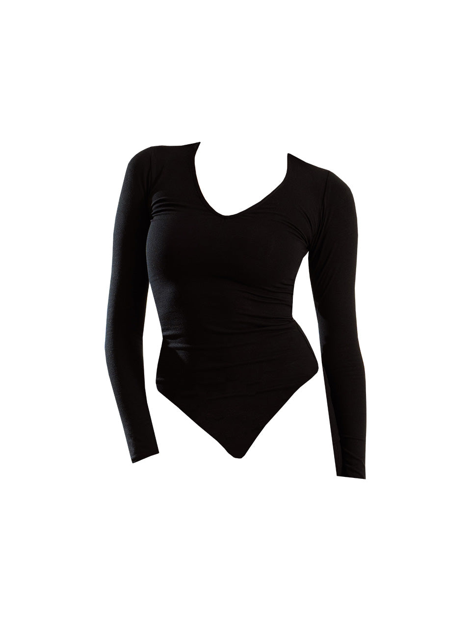 Valerie V-Neck Long Sleeve Bodysuit